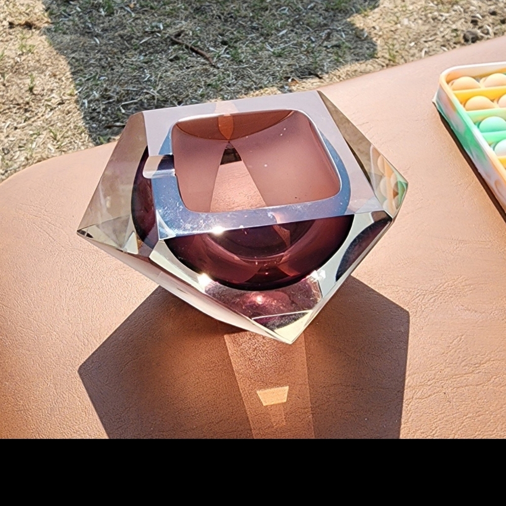 Murano Glass Ashtray